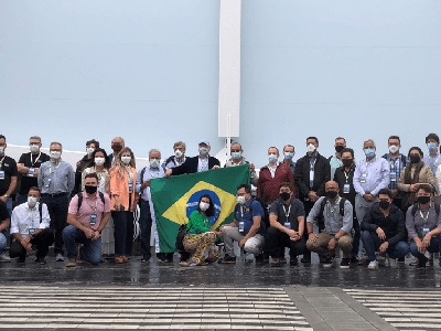 Delegação de empresários do transporte visita a Expo 2020 Dubai
