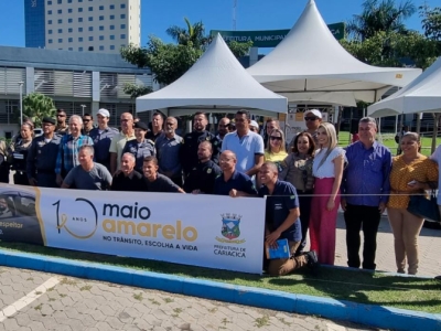 Transcares marca presença na abertura oficial do Maio Amarelo de Cariacica