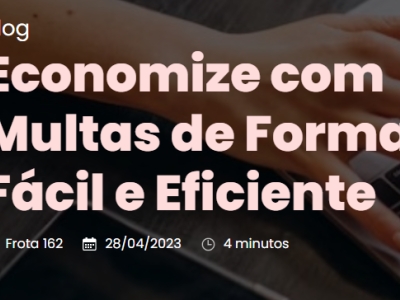 Economize com Multas de Forma Fácil e Eficiente