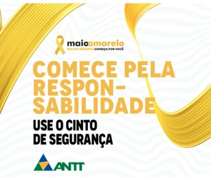 Campanha Maio Amarelo 2024: ANTT vai realizar eventos e ações de conscientização