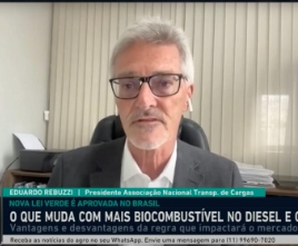 Presidente eduardo rebuzzi participa de entrevista na jovem pan news e aborda impactos do aumento da mistura de biodiesel no trc