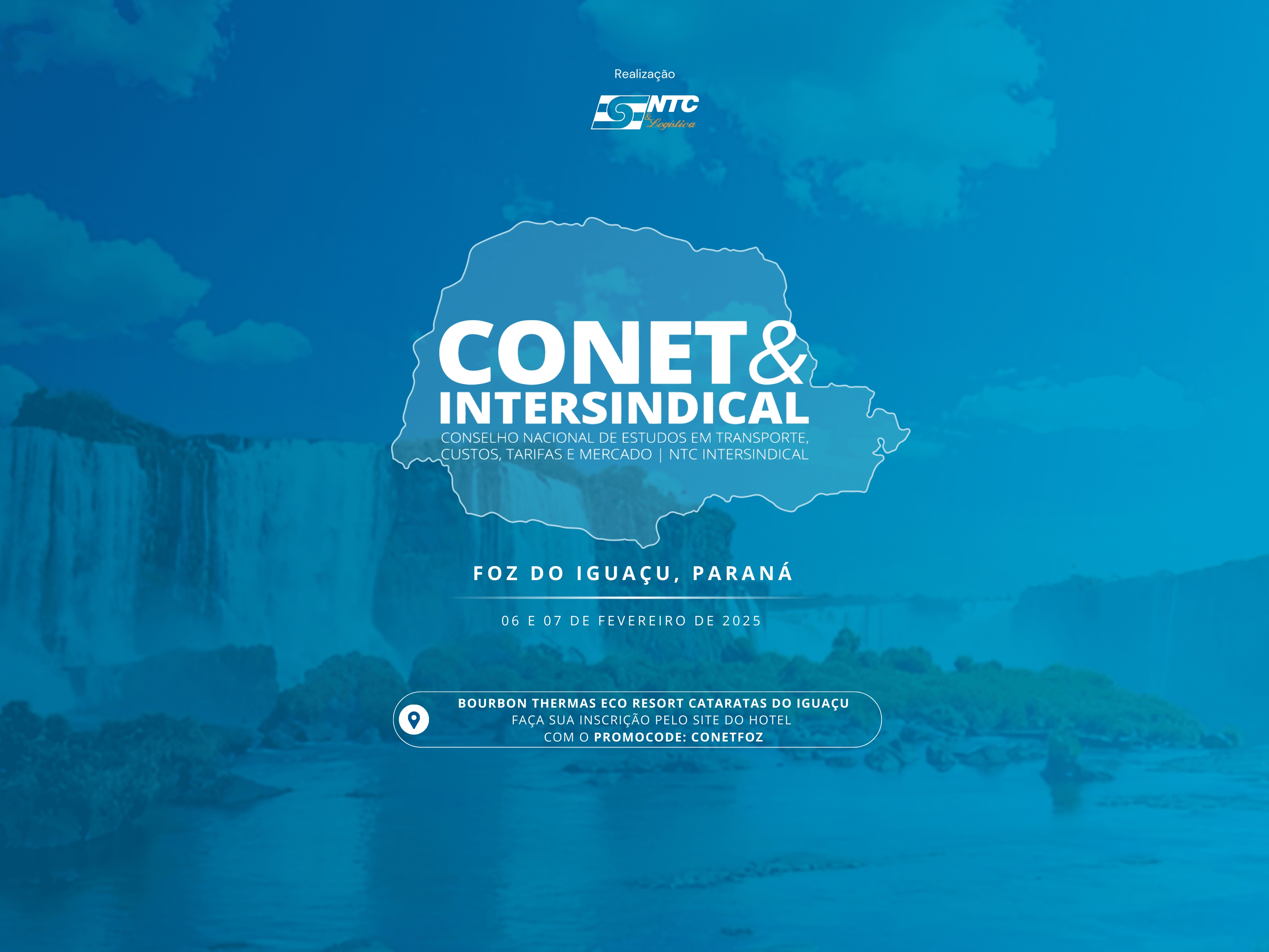 Primeira edição do Conet&Intersindical 2025 será realizada em Foz do Iguaçu, Paraná