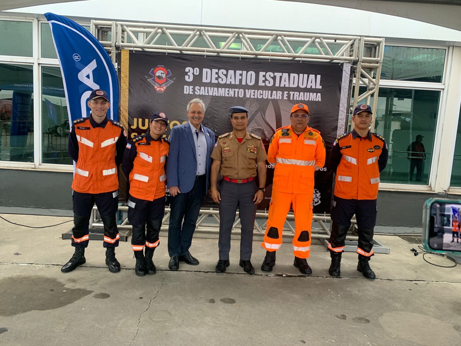Transcares recebe homenagem em evento do Corpo de Bombeiros!
