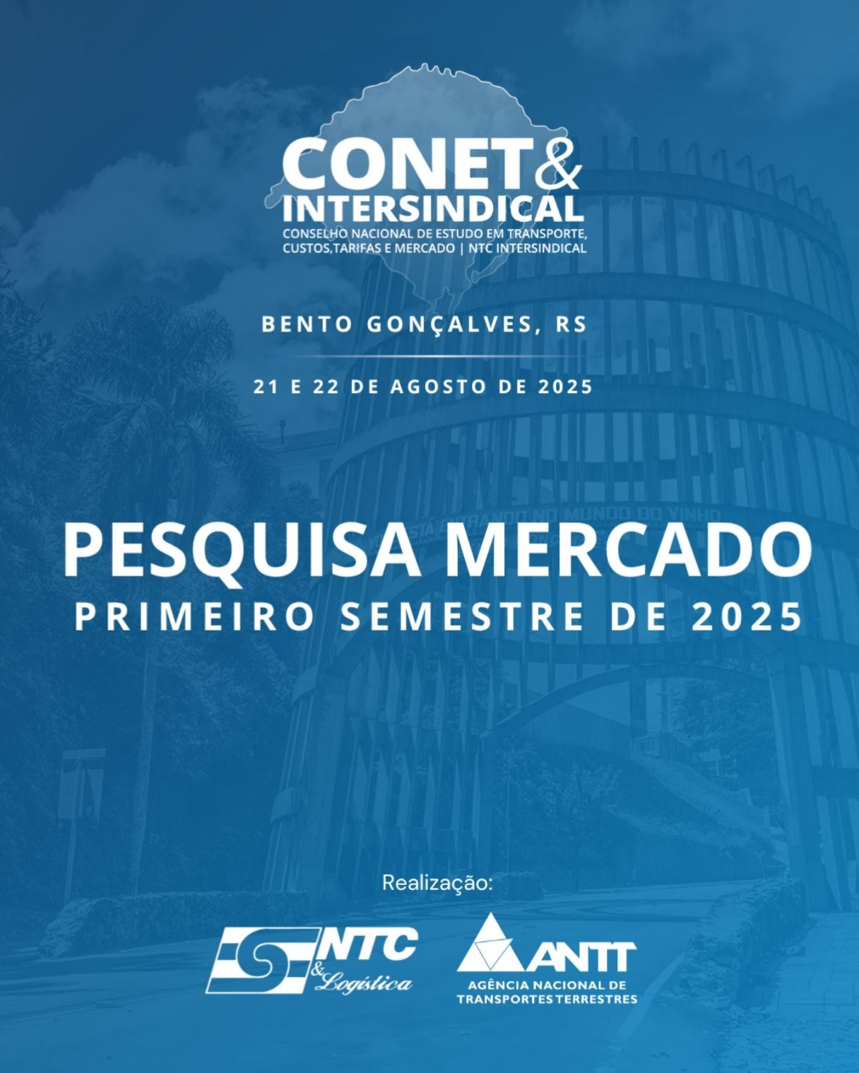 NTC&Logística e ANTT realizam pesquisa nacional para mapear situação econômica do TRC no 1º semestre de 2025