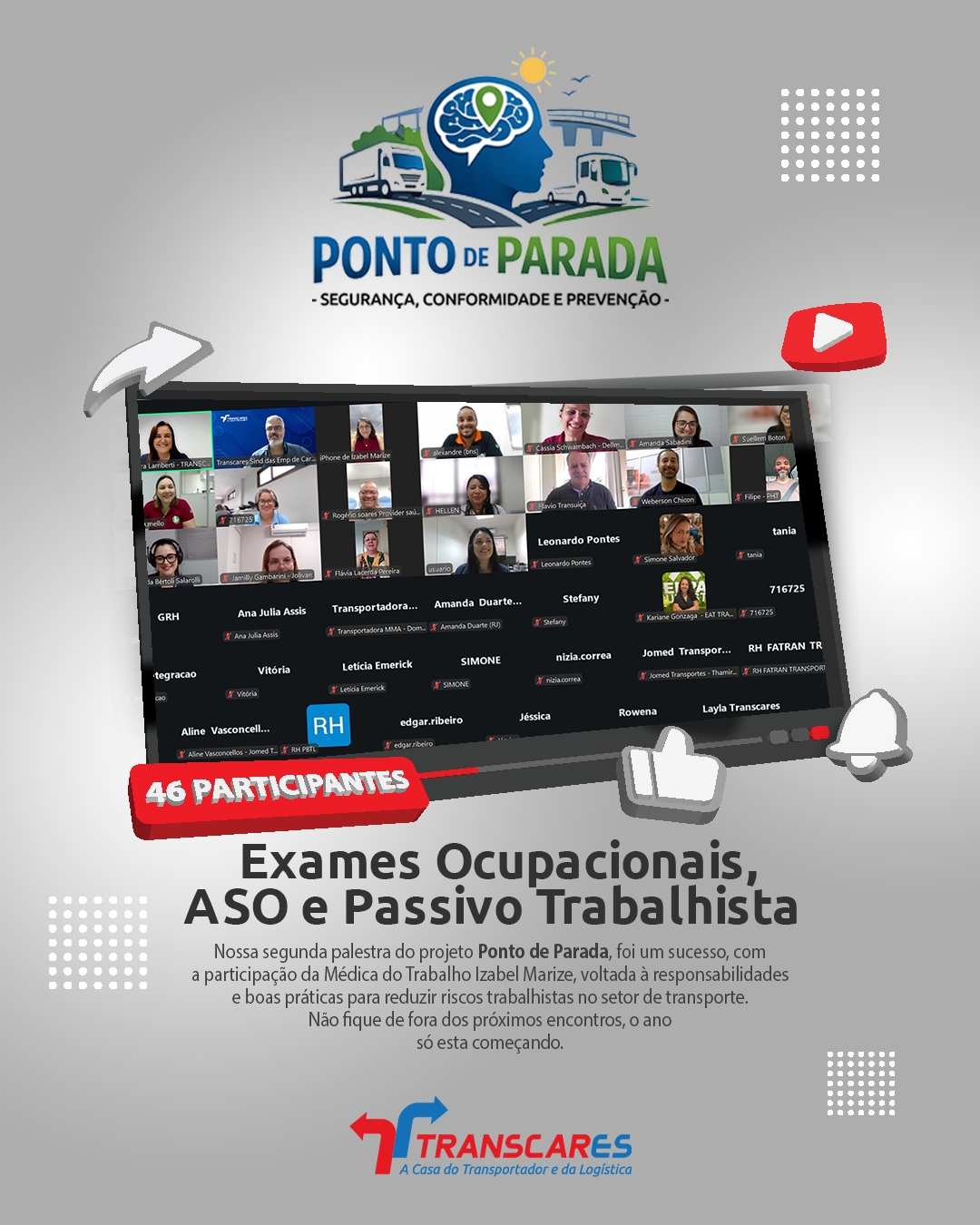Ponto de Parada: exames ocupacionais e passivo trabalhista no centro da discussão
