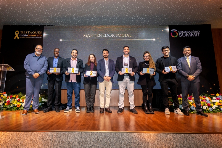 Sistema Transporte é homenageado como mantenedor social do Observatório Nacional de Segurança Viária