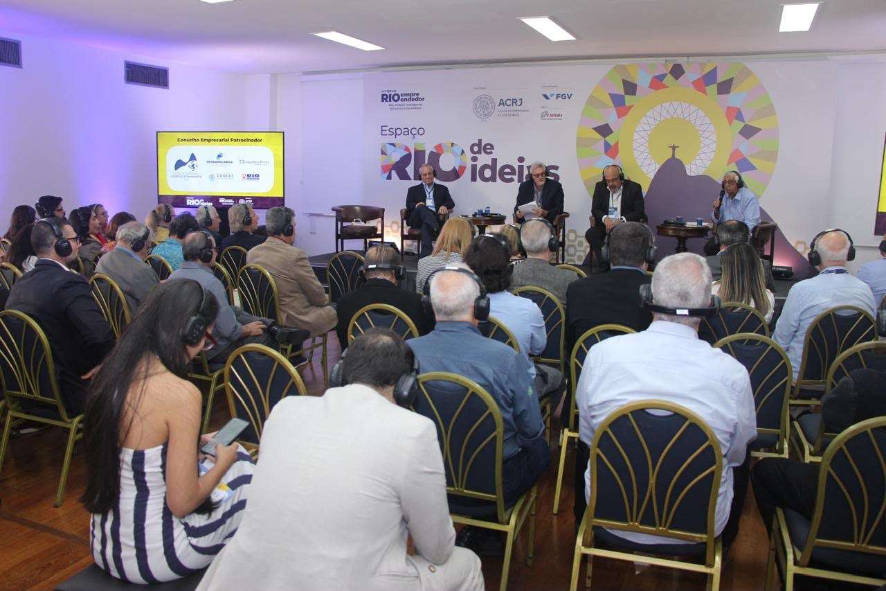 NTC&Logística e FETRANSCARGA participam do IV Fórum Rio Empreendedor com debate sobre infraestrutura logística e competitividade