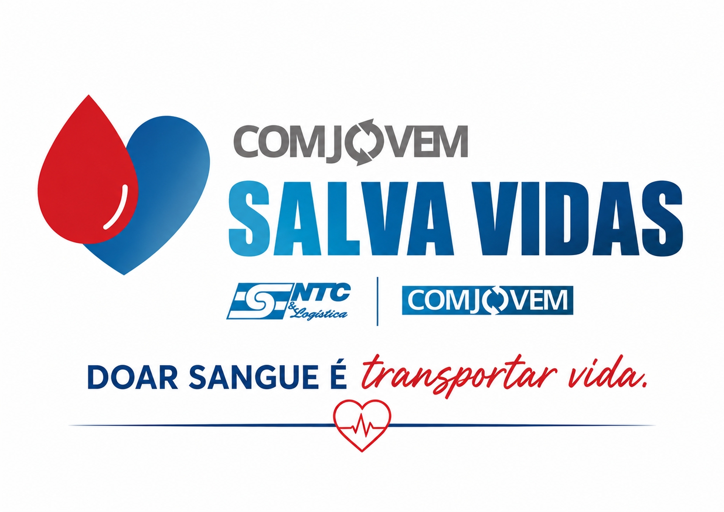  Último mês da Campanha COMJOVEM Salva Vidas 2026 reforça mobilização nacional pela doação de sangue