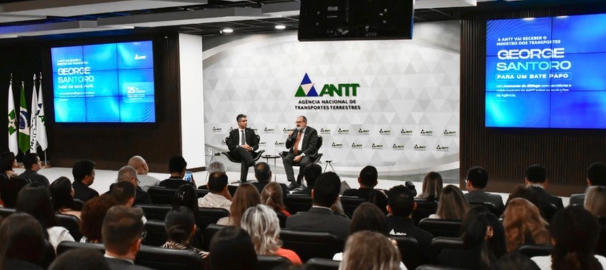 Em visita à ANTT, ministro dos Transportes, George Santoro, destaca parceria e projeta nova etapa da infraestrutura de transportes